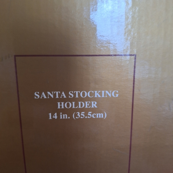 SANTA CLAUSE STOCKING HOLDER .by Each separately - Picture 15 of 16